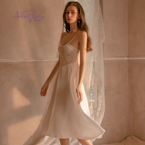 pyjamas black nightgowns lace embroidery long satin suspender nightdress sleepwear dress nightgowns silk women sleepshirts pajamas 230818, Red;black
pyjamas black nightgowns lace embroidery long satin suspender nightdress sleepwear dress nightgowns silk women sleepshirts pajamas 230818, Red;black