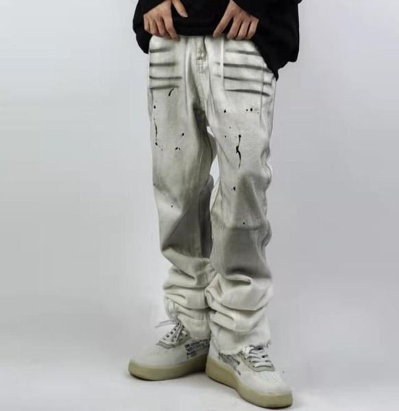 gradient retro white mens jeans streetwear straight oversized ripped casual denim trousers7135817, Blue
gradient retro white mens jeans streetwear straight oversized ripped casual denim trousers7135817, Blue