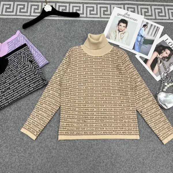 2023women's sweaters fashion women designer sweater knitted pullover letter embroidery long sleeve clothing autumn and winter warm pull, White;black
2023women's sweaters fashion women designer sweater knitted pullover letter embroidery long sleeve clothing autumn and winter warm pull, White;black