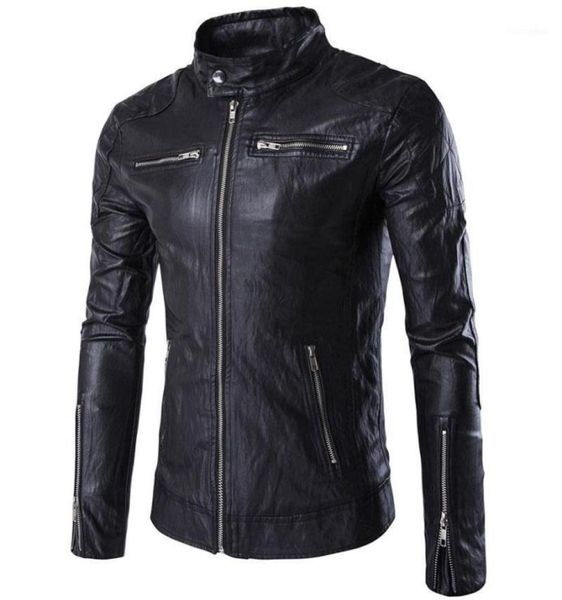 men039s jackets 2021 brand biker leather men stylish jaqueta couro masculine stand collar fashion design punk locomotive jacket6199830, Black;brown
men039s jackets 2021 brand biker leather men stylish jaqueta couro masculine stand collar fashion design punk locomotive jacket6199830, Black;brown