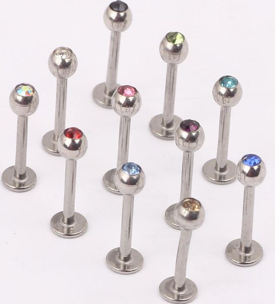 labret ring l06 100pcs mix 7 color steel crystal lip ring lip bar labret stud biody jewelry9829316, Black
labret ring l06 100pcs mix 7 color steel crystal lip ring lip bar labret stud biody jewelry9829316, Black