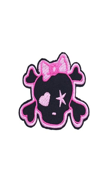 10pcs pink skull embroidered patches for clothing iron on transfer applique cute patch for dress bags diy sew on embroidery sticke1112716, Black
10pcs pink skull embroidered patches for clothing iron on transfer applique cute patch for dress bags diy sew on embroidery sticke1112716, Black