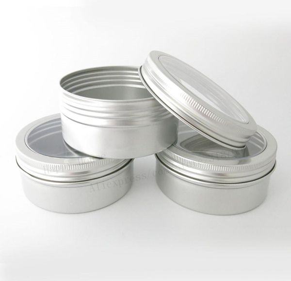30 x 200g aluminum jar container with window 200g metal display tin for cream sugar storage display jewelry glitters use9902156
30 x 200g aluminum jar container with window 200g metal display tin for cream sugar storage display jewelry glitters use9902156