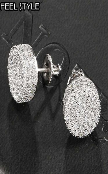 hip hop 1pair micro full paved round zircon cz stone bling iced out stud earring copper earrings for men jewelry 2201258384663, Golden;silver
hip hop 1pair micro full paved round zircon cz stone bling iced out stud earring copper earrings for men jewelry 2201258384663, Golden;silver