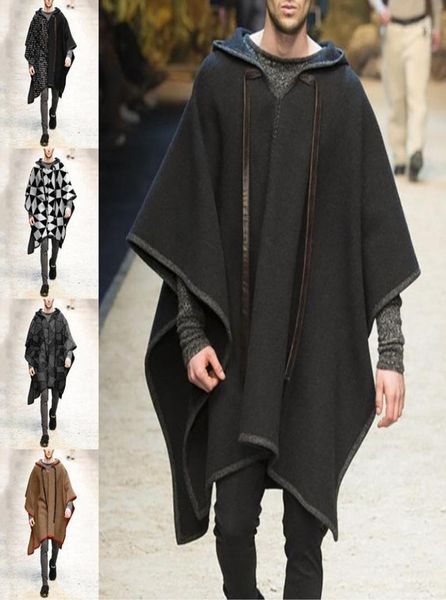 men039s sweaters 2021 autumn winter men women shawl jackets vintage national pattern printed woollen poncho hooded coats male l6461936, White;black
men039s sweaters 2021 autumn winter men women shawl jackets vintage national pattern printed woollen poncho hooded coats male l6461936, White;black