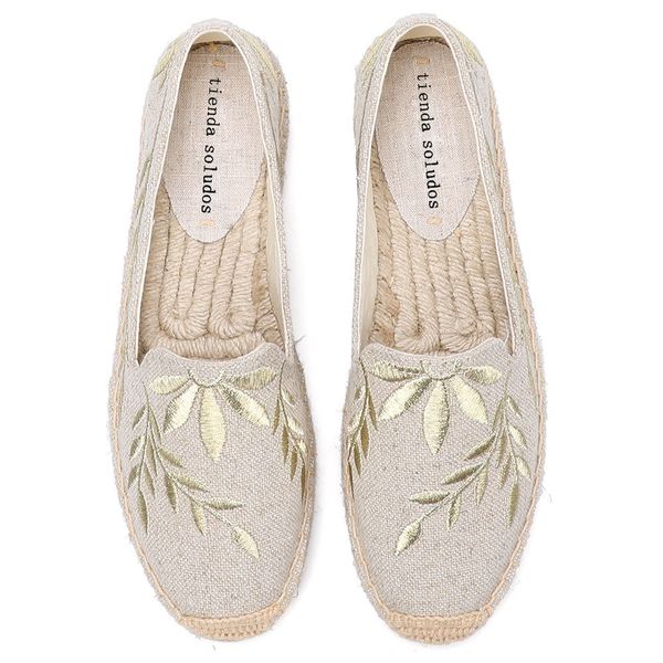 dress shoes round toe womens espadrilles flat real platform rubber slipon casual floral zapatillas mujer sapatos hemp 230818, Black
dress shoes round toe womens espadrilles flat real platform rubber slipon casual floral zapatillas mujer sapatos hemp 230818, Black