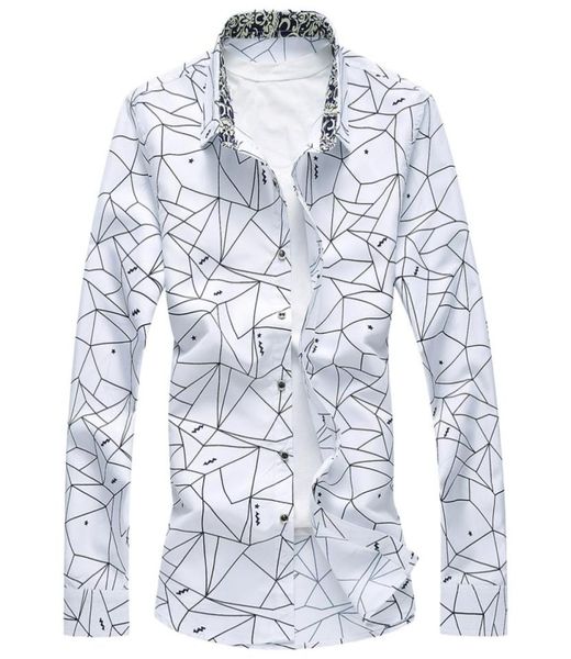 new designer spring autumn men shirt classic formal geometric plaid long sleeve dress shirts mens plus size 7xl1915015, White;black
new designer spring autumn men shirt classic formal geometric plaid long sleeve dress shirts mens plus size 7xl1915015, White;black
