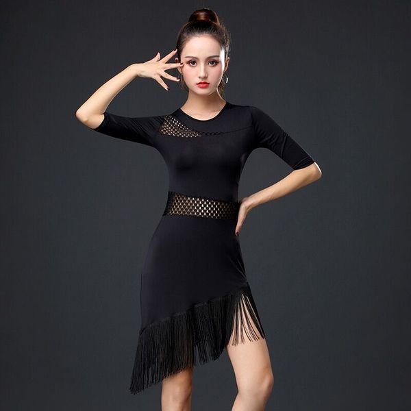 latin dance costume women's new fringed latin dress professional high-end competition performance just performance costume, Black;red
latin dance costume women's new fringed latin dress professional high-end competition performance just performance costume, Black;red