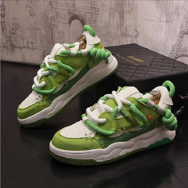 men fashion casual shoes breathable trend mix colors sneakers low- personality korean version lace-up men's board shoes 1aa36, Black
men fashion casual shoes breathable trend mix colors sneakers low- personality korean version lace-up men's board shoes 1aa36, Black