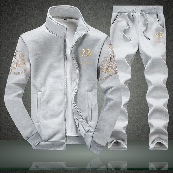 men s tracksuits tracksuit men sets fashion zip cardigan jacket sweatshirt pant sweatpants mens casual sportswear sport suit 230821, Gray
men s tracksuits tracksuit men sets fashion zip cardigan jacket sweatshirt pant sweatpants mens casual sportswear sport suit 230821, Gray