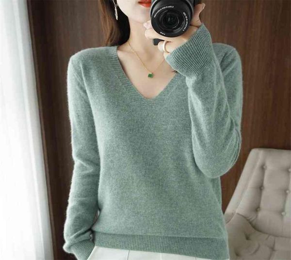 autumn winter cashmere sweater women keep warm vneck pullovers knitting fashion korean long sleeve loose 2109077459475, White;black 
autumn winter cashmere sweater women keep warm vneck pullovers knitting fashion korean long sleeve loose 2109077459475, White;black