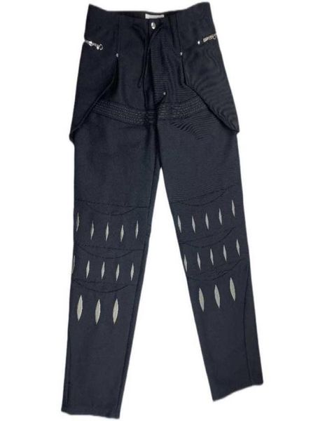 men039s pants kiko kostadinov21ss arcadia navy embroidered button and strap casual frock pants2393136, Black
men039s pants kiko kostadinov21ss arcadia navy embroidered button and strap casual frock pants2393136, Black