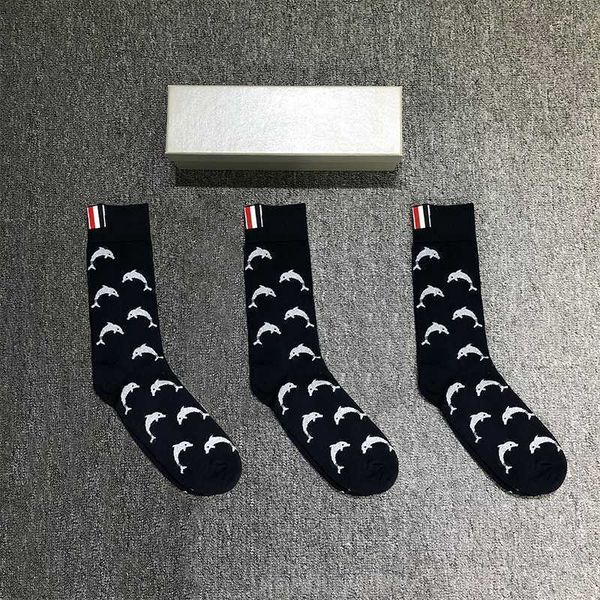 men's socks tb thom socks four season fashion style little dolphin kawaii socks spring autumn pure cotton comfortable new casual stocki, Black
men's socks tb thom socks four season fashion style little dolphin kawaii socks spring autumn pure cotton comfortable new casual stocki, Black