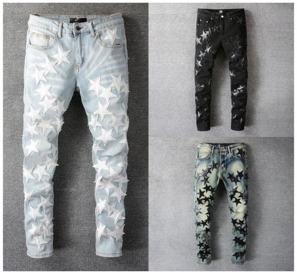 streetwear designer patchwork jean men hip hop leather star stitching ripped jeans denim pant ripped tights8200294, Blue
streetwear designer patchwork jean men hip hop leather star stitching ripped jeans denim pant ripped tights8200294, Blue