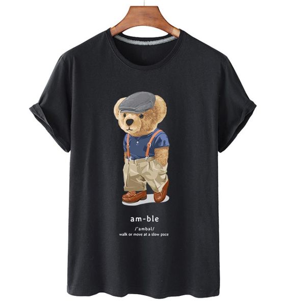 womens black bear printed tshirts fashion girls plus size letter short sleeve loose tshirt summer clothing white tees4022463
womens black bear printed tshirts fashion girls plus size letter short sleeve loose tshirt summer clothing white tees4022463