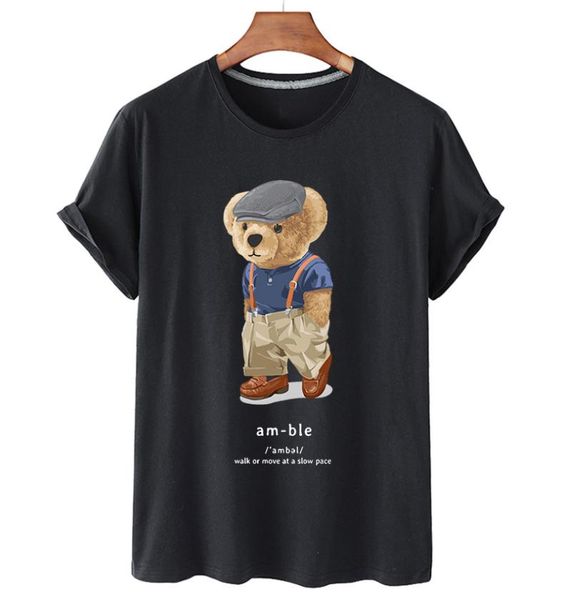 womens black bear printed tshirts fashion girls plus size letter short sleeve loose tshirt summer clothing white tees9343720
womens black bear printed tshirts fashion girls plus size letter short sleeve loose tshirt summer clothing white tees9343720