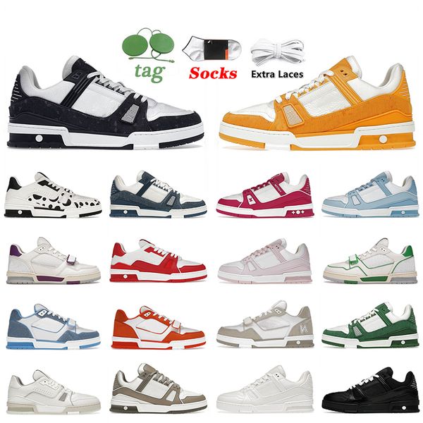 aaa+ women mens designer shoes pink monograms denim blue virgil embossed abloh white black calfskin leather trainer luxury casual platform l
aaa+ women mens designer shoes pink monograms denim blue virgil embossed abloh white black calfskin leather trainer luxury casual platform l