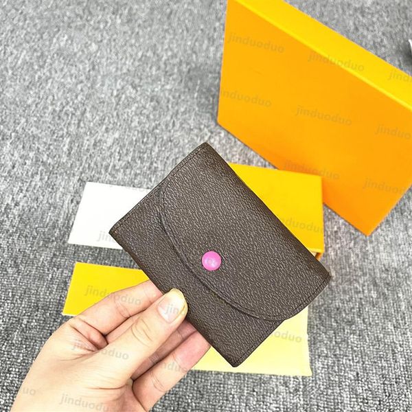 luxurys designer genuine leather wallets purse holders coin wallet single card holder men women's black lamb214g, Brown;gray 
luxurys designer genuine leather wallets purse holders coin wallet single card holder men women's black lamb214g, Brown;gray