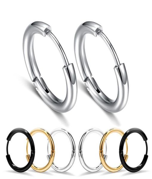 hoop earring ear nail ornaments fashion male 316l stainless steel black simple personality circle ear ring ear buckle huggie8410006, Golden;silver
hoop earring ear nail ornaments fashion male 316l stainless steel black simple personality circle ear ring ear buckle huggie8410006, Golden;silver