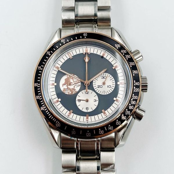 aaa luxury men 316l stainless steel omg watch quartz mens watches 42mm silver waterproof chronographs functions stainless steel 2023 designe, Slivery;brown 
aaa luxury men 316l stainless steel omg watch quartz mens watches 42mm silver waterproof chronographs functions stainless steel 2023 designe, Slivery;brown