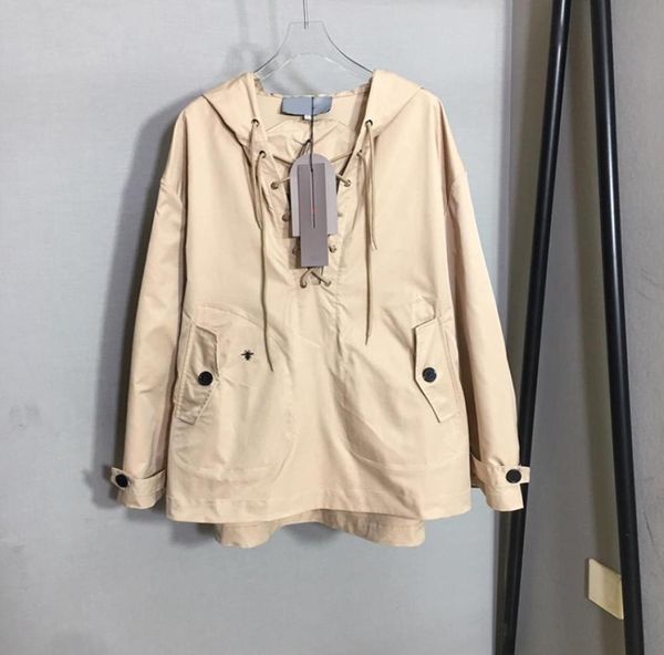 classy hooded windbreakers trench coats cute bee embroidery coat xury outdoor bandage woman windbreaker jacket6749349, Tan;black
classy hooded windbreakers trench coats cute bee embroidery coat xury outdoor bandage woman windbreaker jacket6749349, Tan;black