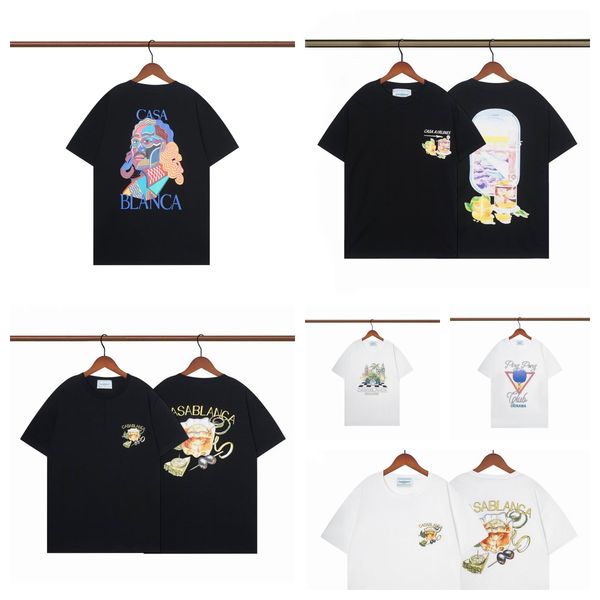 500st designer t shirt men casa blanca luxury shirts mens tshirts designer women tee shirt luxe oversized casablanc shirt woman round neck c, White;black
500st designer t shirt men casa blanca luxury shirts mens tshirts designer women tee shirt luxe oversized casablanc shirt woman round neck c, White;black