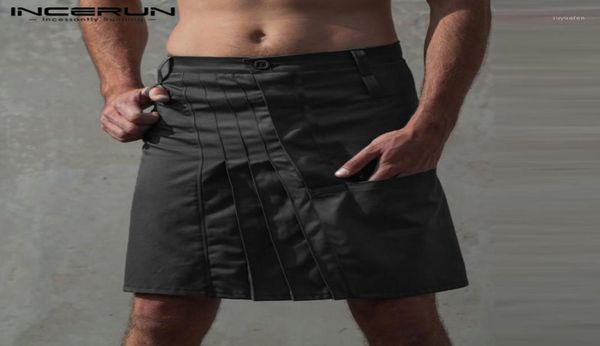 vintage men skirts pants casual kilt button fashion punk style solid pleated trousers plus size 5xl8902186, Black
vintage men skirts pants casual kilt button fashion punk style solid pleated trousers plus size 5xl8902186, Black