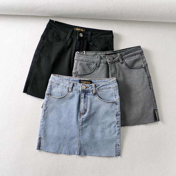 babes high waists skirts stretch slim fit anti revealing denim skirt summer side open one step, Black
babes high waists skirts stretch slim fit anti revealing denim skirt summer side open one step, Black