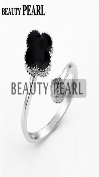 pearl ring settings black cloverleaf ring base 925 sterling silver diy jewellery semi mount 5 pieces5664668, Slivery;crystal
pearl ring settings black cloverleaf ring base 925 sterling silver diy jewellery semi mount 5 pieces5664668, Slivery;crystal