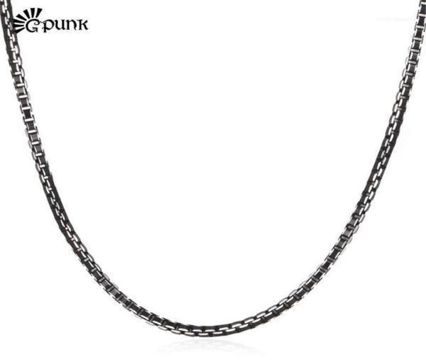 black box chain 3mm trendy necklace for men mens boys jewelry whole aluminium alloy 3 size n204g15509798, Silver
black box chain 3mm trendy necklace for men mens boys jewelry whole aluminium alloy 3 size n204g15509798, Silver