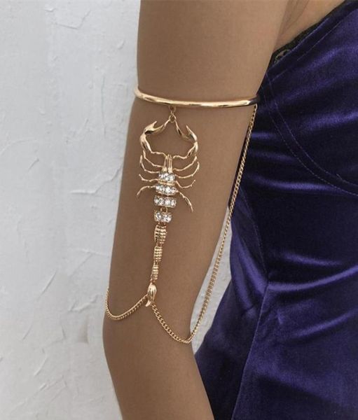 bangle one piece geometry retro creative diamond rhinestone gothic arm bangles scorpion braceletbangle3635084, Black
bangle one piece geometry retro creative diamond rhinestone gothic arm bangles scorpion braceletbangle3635084, Black