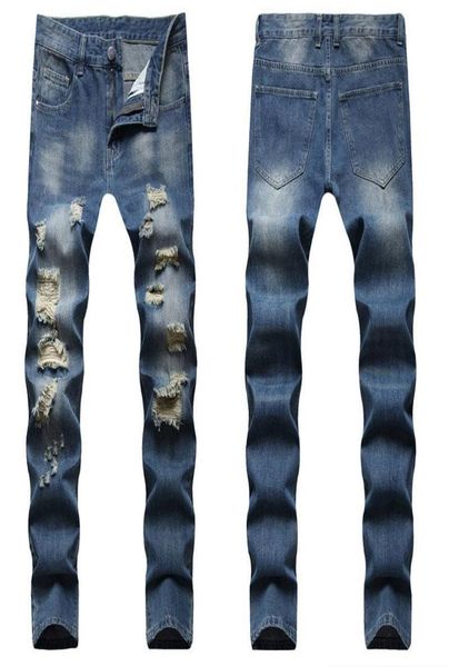 men ripped slim fit jeans hole destroyed skinny straight leg washed frayed motocycle denim pants stretch biker men039s distress5684113, Blue
men ripped slim fit jeans hole destroyed skinny straight leg washed frayed motocycle denim pants stretch biker men039s distress5684113, Blue