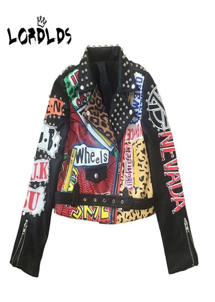 lordlds women cropped leather jacket with studs ladies short biker coat new autumn motorcycle punk pu streetwear 2010261768287, Black;brown
lordlds women cropped leather jacket with studs ladies short biker coat new autumn motorcycle punk pu streetwear 2010261768287, Black;brown