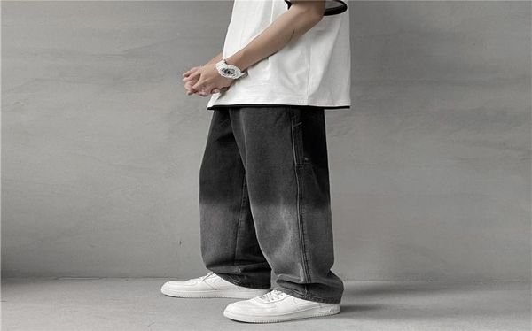 men039s jeans wideleg fashion retro gradient baggy men streetwear loose hiphop straightleg denim trousers mens m2xl5281111, Blue
men039s jeans wideleg fashion retro gradient baggy men streetwear loose hiphop straightleg denim trousers mens m2xl5281111, Blue