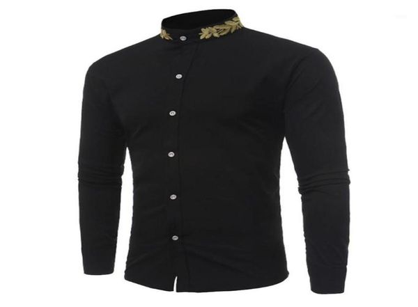 new spring autumn shirt men long sleeve stand collar shirt men slim fit button formal occasion shirts15818768, White;black
new spring autumn shirt men long sleeve stand collar shirt men slim fit button formal occasion shirts15818768, White;black