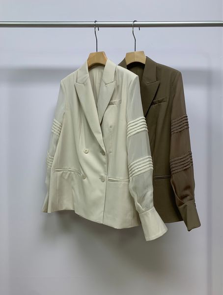 womens suits blazers wool suit elegant mesh bead chain splicing long sleeve jacket female casual slim fit clothing coat 230818, White;black
womens suits blazers wool suit elegant mesh bead chain splicing long sleeve jacket female casual slim fit clothing coat 230818, White;black