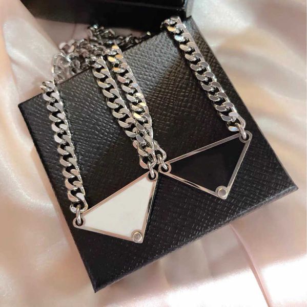 luxury pendant necklace fashion for man woman inverted triangle letter designers brand jewelry mens womens trendy personality clavicle chain, Silver
luxury pendant necklace fashion for man woman inverted triangle letter designers brand jewelry mens womens trendy personality clavicle chain, Silver