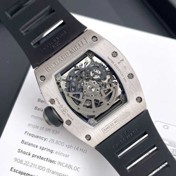 luxury rm dress wrist watch richardmille casual wristwatches series rm030 18k platinum original diamond 50x42.7mm yi-r7vg yi-29uzyi-r949
luxury rm dress wrist watch richardmille casual wristwatches series rm030 18k platinum original diamond 50x42.7mm yi-r7vg yi-29uzyi-r949