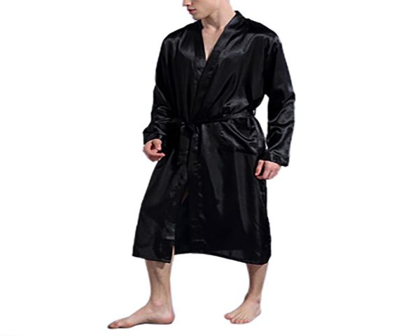 men039s silk satin bathrobe robe long solid silk pajamas men nightgown sleepwear kimono homme dressing gown9923199, Black;brown
men039s silk satin bathrobe robe long solid silk pajamas men nightgown sleepwear kimono homme dressing gown9923199, Black;brown