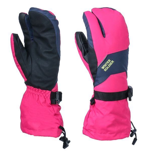 sports gloves 3 fingers waterproof winter men women snow ski mittens touch screen warm skiing snowboard 230821, Black
sports gloves 3 fingers waterproof winter men women snow ski mittens touch screen warm skiing snowboard 230821, Black