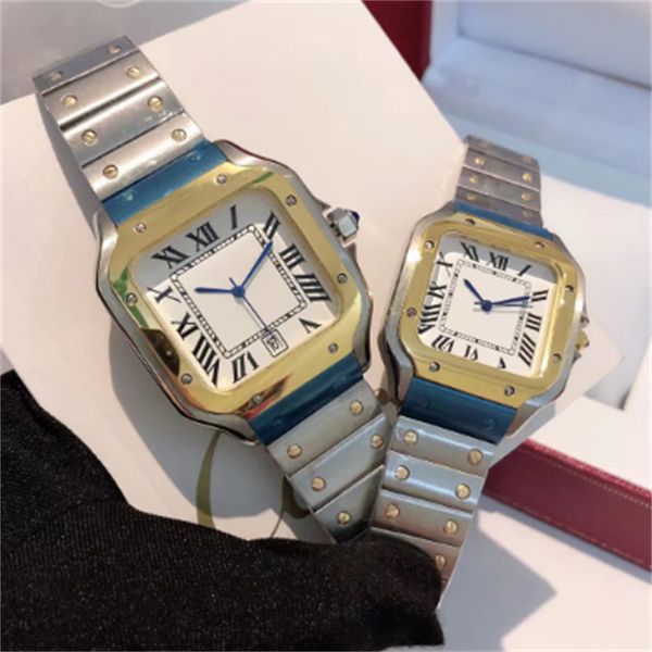 women and men couples designer watch waterproof quartz square w20060d6 316steel ladies watch gift, Slivery;brown
women and men couples designer watch waterproof quartz square w20060d6 316steel ladies watch gift, Slivery;brown
