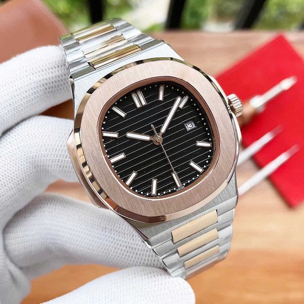 luxury designer watches quartz movement steel belt watch male 100 da nautilus grenade series sports luminous men women wrist watch, Slivery;black
luxury designer watches quartz movement steel belt watch male 100 da nautilus grenade series sports luminous men women wrist watch, Slivery;black
