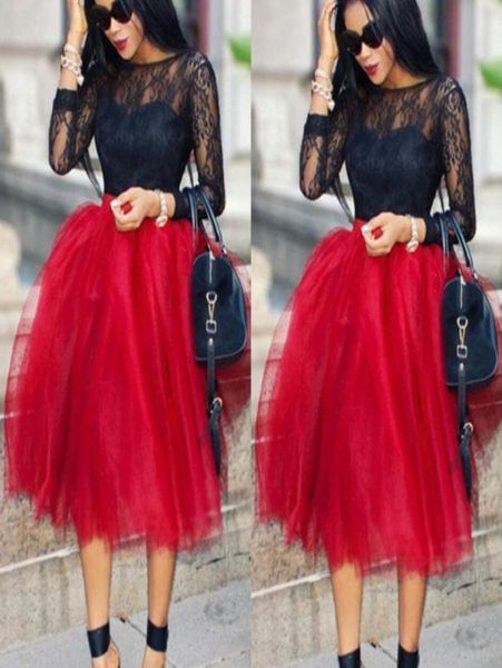 unique solid saias women skirts knee length a line all colors 5 layers tutu tulle skirt casual dream 1283788, Black
unique solid saias women skirts knee length a line all colors 5 layers tutu tulle skirt casual dream 1283788, Black