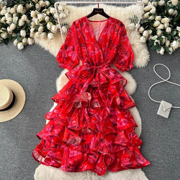 2023 casual dresses sweet v-neck short sleeves a-line dress for beach women's fashion princess slim waist beach party clothes285a, Black;gray
2023 casual dresses sweet v-neck short sleeves a-line dress for beach women's fashion princess slim waist beach party clothes285a, Black;gray