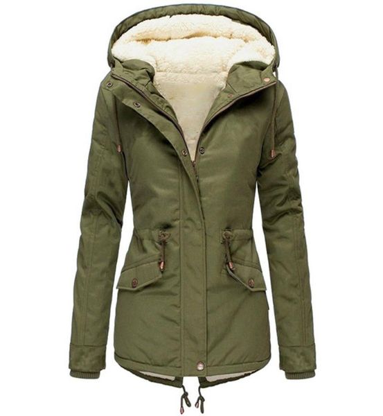 women winter jacket parkas 2021 new drawstring casual hooded warm cotton padde coat female loose long parka coat outwear mujer3984456, Black
women winter jacket parkas 2021 new drawstring casual hooded warm cotton padde coat female loose long parka coat outwear mujer3984456, Black