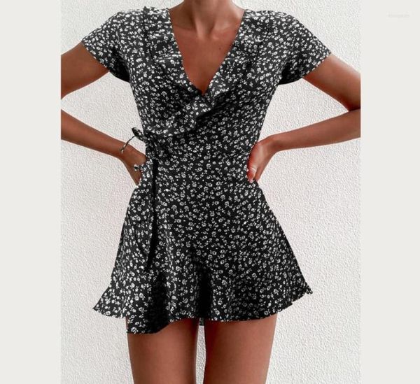 casual dresses aline women39s summer dress elegant floral mini with ruffles and short vneck for ladies chic flowers party6259038, Black;gray
casual dresses aline women39s summer dress elegant floral mini with ruffles and short vneck for ladies chic flowers party6259038, Black;gray