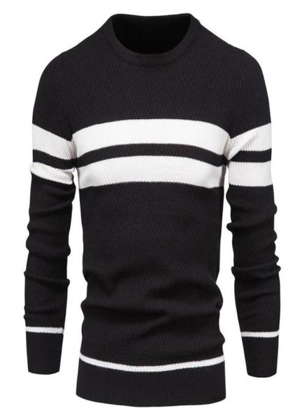 men039s sweaters autumn men clothing sweater winter casual fashion oneck pullover stripe patchwork long sleeve warm slim9106255, White;black
men039s sweaters autumn men clothing sweater winter casual fashion oneck pullover stripe patchwork long sleeve warm slim9106255, White;black