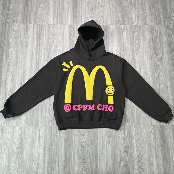 original hoodie for men graphic foam print plus velvet sweatshirt cotton baggy pullover, Black;brown
original hoodie for men graphic foam print plus velvet sweatshirt cotton baggy pullover, Black;brown