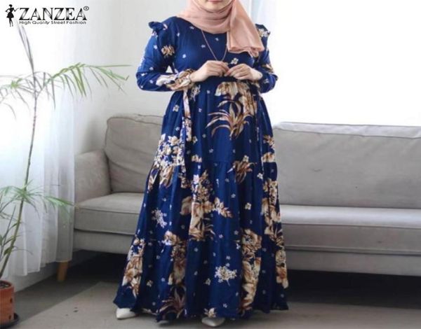 zanzea casual ruffles maxi sundress vintage floral printed dubai turkey abaya hijab dress women muslim islamic clothing2181496, Black;gray
zanzea casual ruffles maxi sundress vintage floral printed dubai turkey abaya hijab dress women muslim islamic clothing2181496, Black;gray