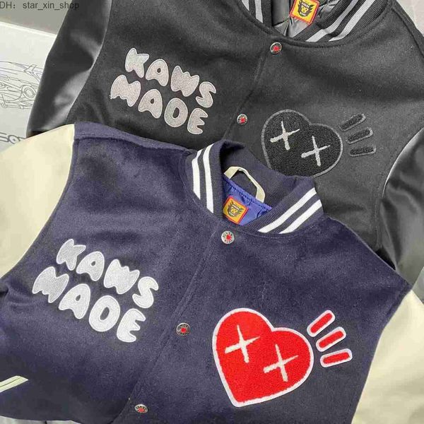 men's coat baseball uniform human make jacket cotton japan fashion nigo kaws head ins celebrity hip hop b6cv unique nich anp9, Black;brown
men's coat baseball uniform human make jacket cotton japan fashion nigo kaws head ins celebrity hip hop b6cv unique nich anp9, Black;brown